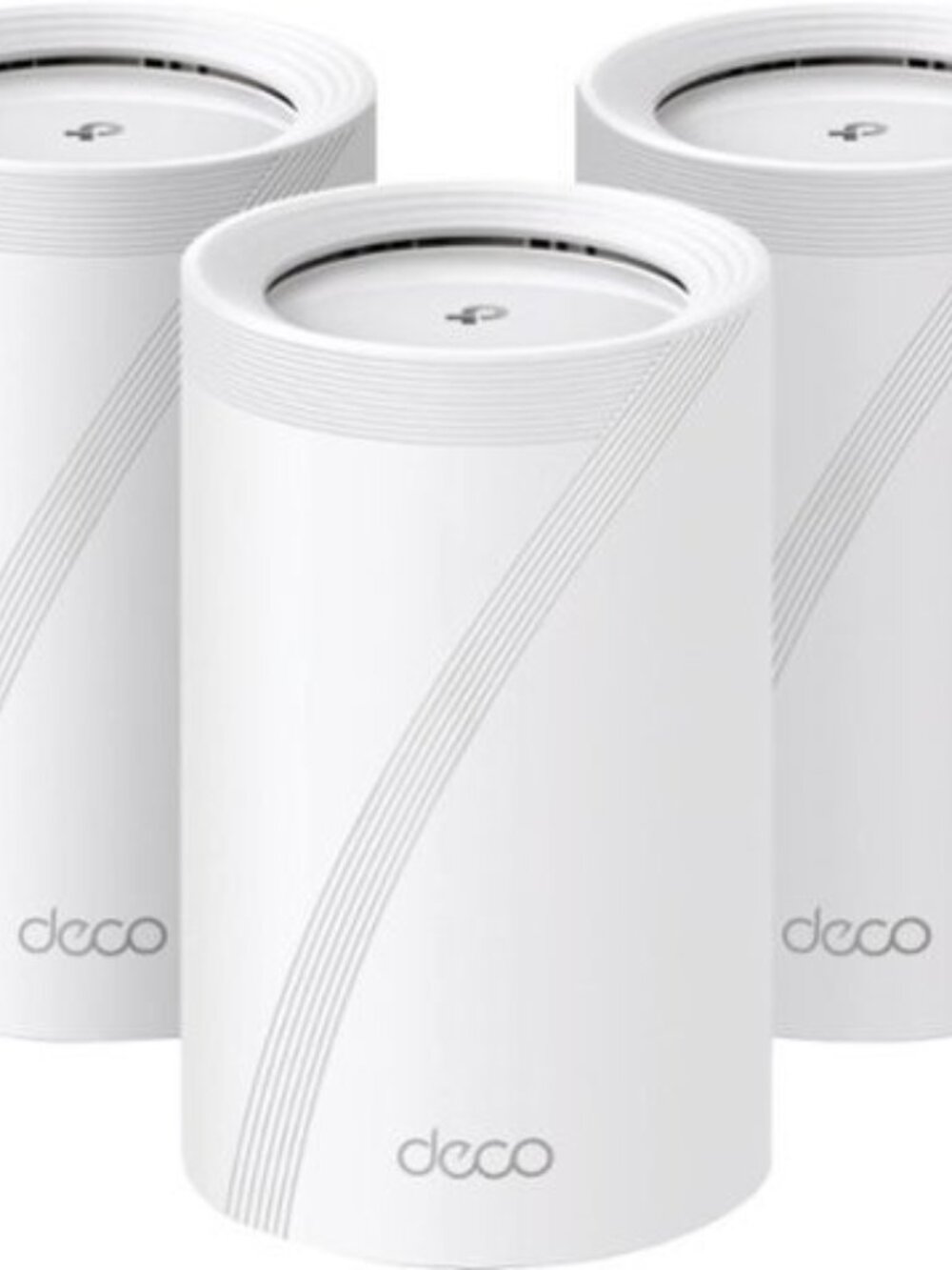 TP-Link - BE10000 Whole Home Mesh Wi-Fi 7 System (3-Pack) - White